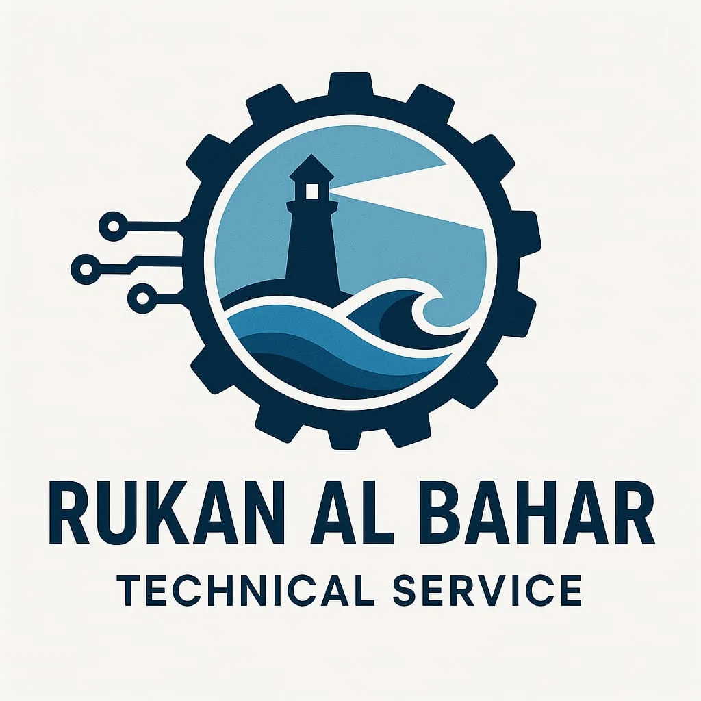 Rukan Al Bahar logo with name and seal